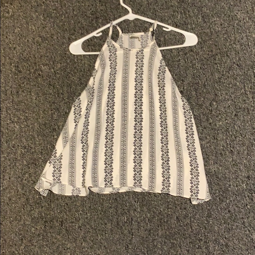 High neck tank top worn once